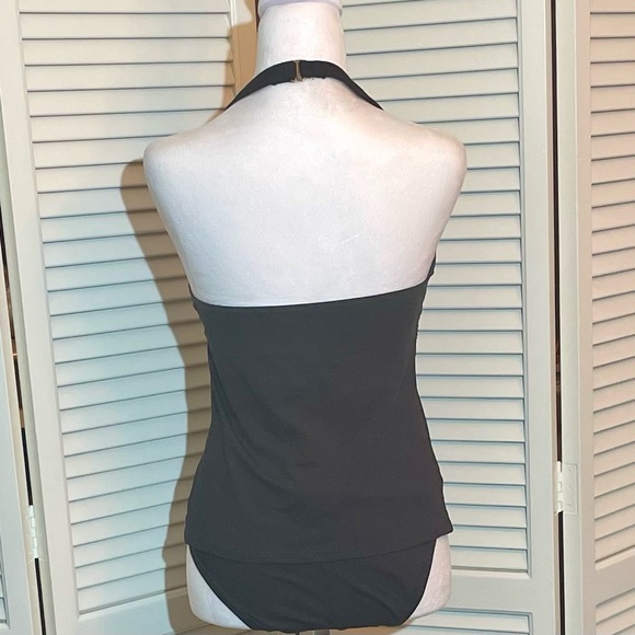 Women’s Tankini - La Blanca - Embellished Halter & Bikini Bottom - Size M - Picture 4 of 16